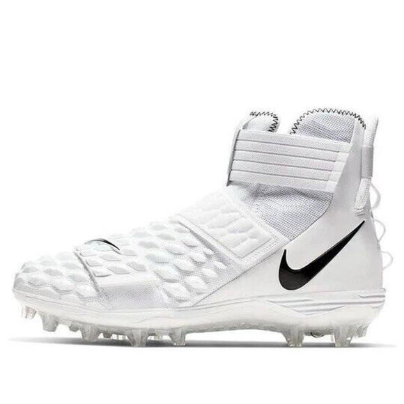 NEW Nike Force Savage Elite 2 White Football Cleats AH3999-100 Men’s Size 7.5